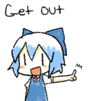 Cirno get out