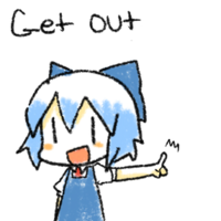 Cirno get out