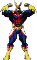 All Might Hero Form Full Body