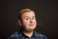 Depositphotos 191329780 stock photo caucasian fat man looking at