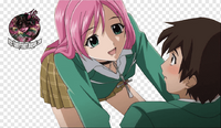 Png transparent nana mizuki anime rosario vampire moka akashiya anime cg artwork black hair ma