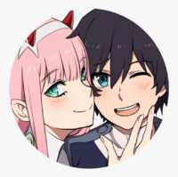 537 5373295 darlinginthefranxx zerotwo hiro zerotwoxhiro icon zero two x