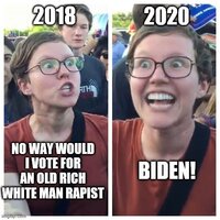 No way I would vote for a rich old man rapist joe biden trump No way I would vote for a rich old man rapist joe biden trump