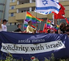 Antifa means solidarity with israel