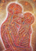 AlexGrey Kissing 1983