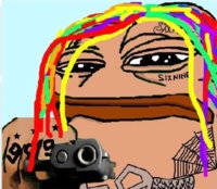 6ix9ine pepe