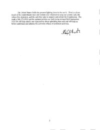 SECRETARY OF DEFENSE MEMORANDUM ON COUNTERING EXTREMIST ACTIVITIES WITHIN THE DEPARTMENT OF DE SECRETARY OF DEFENSE MEMORANDUM ON COUNTERING EXTREMIST ACTIVITIES WITHIN THE DEPARTMENT OF DE