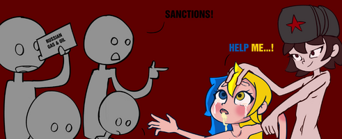 4897079   Drawfag Russia Ukraine gijinka politics