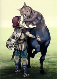 Agro and wander  from shadow