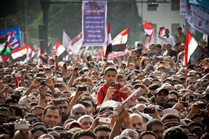 April 8 2011 demonstration photo Mosaab Elshamy