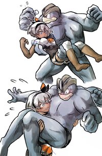 Machamp and Bea