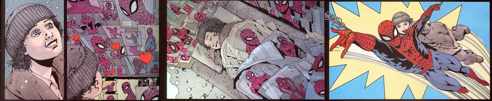 Leah and Spidey